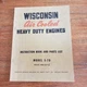 Wisconsin Air Cooled Heavy Duty Engines S-7D Manual