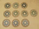 10 BRAKE FRICTION PLATES FOR JCB 525-50S 525-58 525-58FS 525-67 525-67FS 525LE