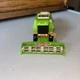 1999 Kentoys Green Farm Tractor Harvester Plastic 5&rdquo; Toy Tonya FR 12 Vintage