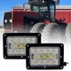 LED Headlights For Case IH 9110, 9130, 9150, 9170, 9180, 9260 Flood/Spot Combo