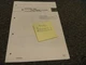 Komatsu PC200-3 PC200LC-3 PC220-3 PC220LC-3 Excavator Elec Wiring Diagram Manual