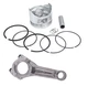 New Piston and Rings Pin Clips STD. Size Set Connecting Rod Fits Honda GXV340