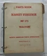 ORIGINAL 1964-1975 MASSEY FERGUSON MF 175 MF175 TRACTOR PARTS CATALOG MANUAL