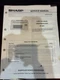 ORIG. SHARP R-1441 R1441 MICROWAVE Repair & Service Manual *ORIGINAL*
