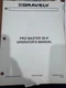 GRAVELY PRO MASTER 30-H OPERATOR'S MANUAL, 6/89, 46200. NOS MANUAL.