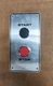 Hobart Mixer Start Stop Switch H600 60qt L800 80qtBlack & Red  with SS Screws  