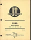 FORD I&T SHOP SERVICE MANUAL FOR FORD 1000 AND 1600 SERIES TRACTORS