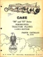 CASE SR ST Series Semi-Mounted Tractor Plows 4 and 5 Bottom Parts Catalog A787