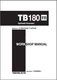 Takeuchi TB180FR Hydraulic Excavator Service Workshop Manual on a CD - TB 180 FR