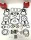 ENGINE REBUILD KIT FITS KOHLER KT17, M18, MV16, GASKET SET PISTONS & RINGS .030"