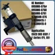 095000-0760 095000-0761 Diesel Fuel Injector for ISUZU BUS 6SD1 Engine F-Series