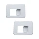 Daylite Door Handle Trims for Kenworth T600, T800, T2000, W900 -  Chrome
