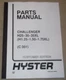HYSTER H25XL H30XL H35XL H1.25XL H1.50XL H1.75XL FORKLIFT PARTS MANUAL BOOK