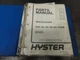 Hyster SpaceSaver S40XM S45XM S50XM S55XM S60XM Forklift Parts Manual   897661