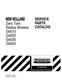 NEW HOLLAND G4010,G4020,G4030,G4050 ZERO RADIUS MOWER PARTS CATALOG