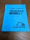 Mitsubishi MS180LC-8 Hydraulic Excavator Parts Catalog