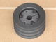 TRIPLE PULLEY FOR WOODS 59 59TB L306 L306CA L306F26 L306K210 L306K28 MOWER DECKS