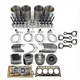 D24 D24NAP Overhaul Rebuild Kit + 4 PCS Connecting Rod For Doosan Daewoo Engine