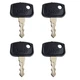 4PCS Ignition Keys for Kubota Front Mower F2680E F2690 F2880-F F3080 F3680 F3990