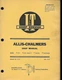 I&T SHOP SERVICE MANUAL FOR ALLIS CHALMERS D-21,D-21 SERIES II , 210 AND 220 TRA