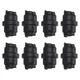 8x Carrier Roller For Hitachi Mini Excavator ZAXIS35U-5N 9237937 MU3238 4340535