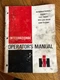 International Cub Cadet Owners Manual 182, 282H, 382 and 382H