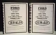 Ford Tractor Service Manuals Vol 1&2 Models 1300-1500-1700-1900 2/4 Wheel Drive