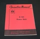 U-164 Power Unit IH International Harvester Operator's Manual