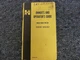 Hyster Models W6E W8K W12D Towing Winches Owner Operator Maintenance Manual Book