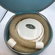 DOMINION 1825 Portable Bonnet Style Hair Dryer with Case Works Vintage