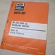 FORD 98 CID 1600 CC GAS GASOLINE ENGINE Parts Manual book list catalog spare