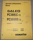 KOMATSU PC300LC-7L PC300HD-7L EXCAVATOR OPERATION & MAINTENANCE MANUAL BOOK