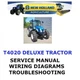 NEW HOLLAND T4020 DELUXE TRACTOR MANUAL SHOP SERVICE ENGINE REPAIR PDF