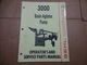 Gehl 3000 Basin Agitator Pump Owners Operators Parts Manual Catalog book 7/87