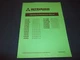 MITSUBISHI FG15N FG18N FG20N FG30N FD20N LIFT OP MAINTENANCE MANUAL 99710-7M100