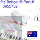 fits Bobcat Track Tensioner Grease Nipple Screw 6655752 T110 T140 T180 T190 T200