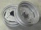 2 WHEEL RIMS 4.5X16 FOR MINNEAPOLIS MOLINE 335 4 STAR SUPER 445 JET 3