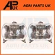 2X Headlights Headlamp for Ford New Holland 4430 TN55V TN60VA TN65 TN65F Tractor
