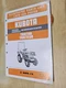 Kubota Model B4200D 4WD Tractor, Parts Catalog, 7/1986 nice