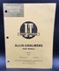 Allis Chalmers I&T Shop Service Repair Manual AC-18 Model D-21