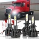 Faros delanteros LED 6000K Hi / Lo Bombillas For 08-2016 International ProStar