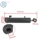 For Bobcat MT52 MT55 MT85 463 S70 Hydraulic Bucket Tilt Cylinder 6815798 7361905