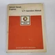 Detroit Diesel Engines V-71 Operators Manual 1973 Service and Parts Information