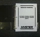 Hyster H007 H170HD H190HD H210HD Gas Forklift Truck Shop Service Repair Manual