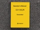 Hitachi Excavator EX135UR Operator Owner Maintenance Manual