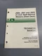John Deere JS60 JS61 JS63 21" Walk-Behind Mower Technical Manual TM1710