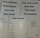 LOT OF 9 STIHL SPARE PARTS LISTS TS 350 360 510 760 TS 08 TS 200AV HS 60 HS242