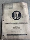 Massey Harris Ferguson TO35 F40 MH50 MF202 Tractor I&T Shop Manual AMIL26