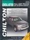 Chilton Total Car Care GM Full Size Trucks 2007-09 Repair Manual 28626 MN2769