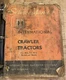 International Harvester Crawler Tractors SERVICE MANUAL T-6 TD-6 T-9 TD-9 TD-14A
